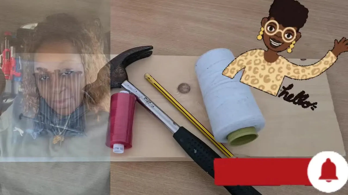 Introduction to DIY thread holder with tools and host AE29DIY