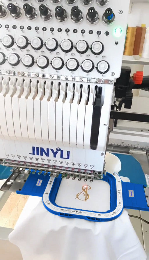 how to frame an embroidery piece