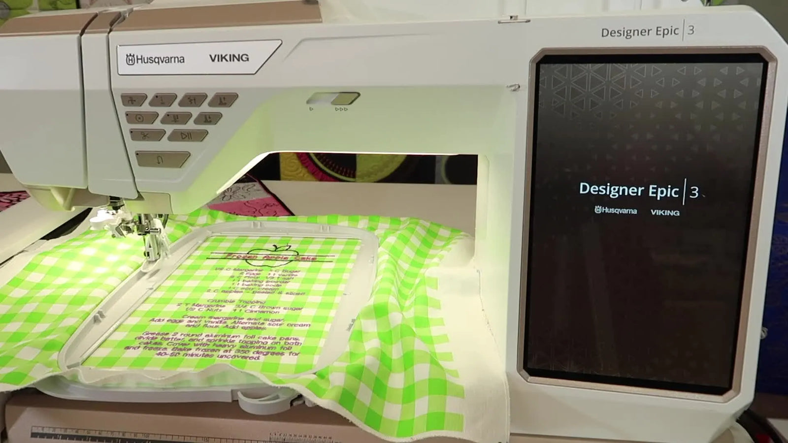Power Outage Mid-Design on the Husqvarna Viking Designer Epic 3? Here’s the Calm, Repeatable “Resume Embroidery” Routine