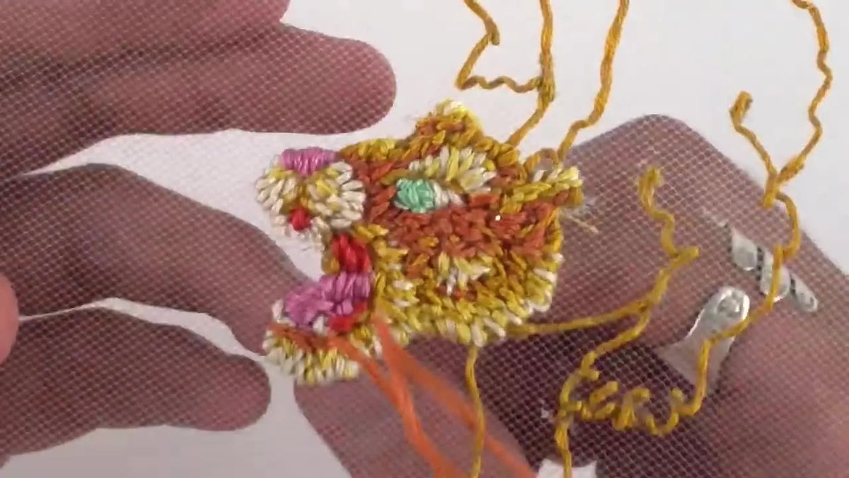 DIY Floating Leopard: A Guide to Tulle Embroidery