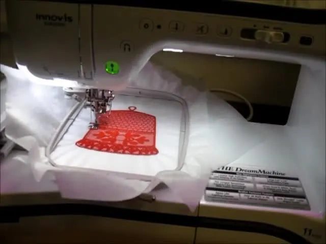 The 0.04" Save: Fixing a Free-Standing Lace Thimble on the Brother Dream Machine Without Unhooping