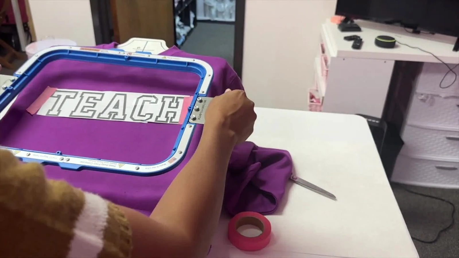 Perfect Sweatshirt Hooping on a Ricoma 20-Needle + Brother PR655: Magnetic Hoop Alignment That Won’t Pucker