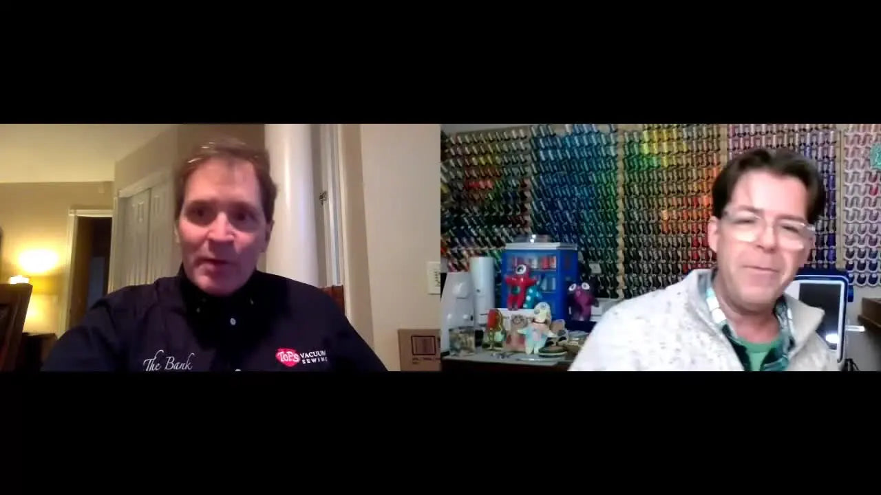 Trevor Conquergood holds up a hand-drawn Orlando skyline sketch that will be turned into a commemorative embroidery design for event attendees.