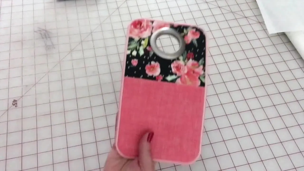 An ITH Phone Charging Pocket That Actually Hangs Right: Clean Layers, Crisp Tearaway, and a Grommet You Won’t Ruin