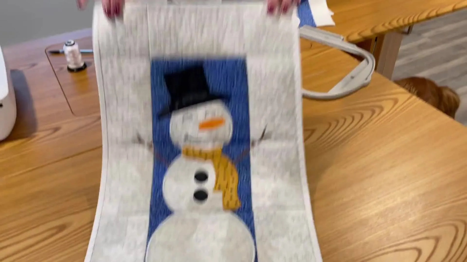 8 Hoopings, One Snowman: How to Nail the HoopSisters 8x8 Wall Hanging Without Wasting Thread, Time, or Patience