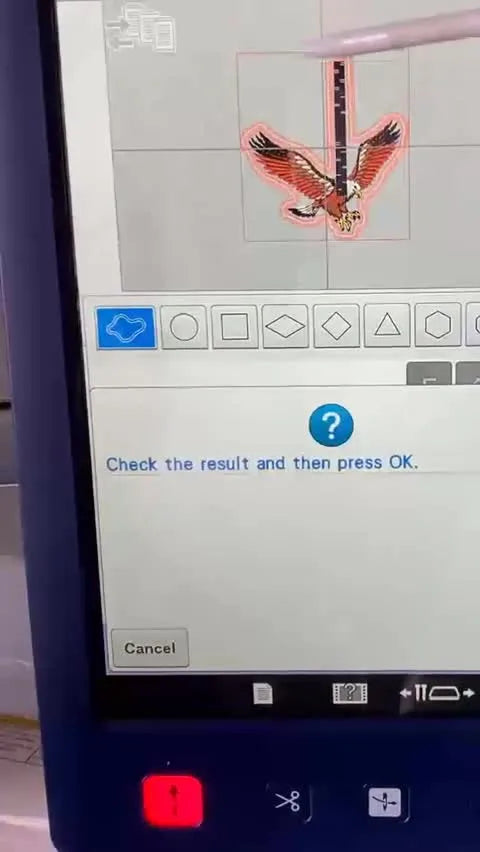 Brother Innov-is 670e Key Fob on the Machine Screen: Build a Clean Snap Tab Outline (No Software, No Guesswork)