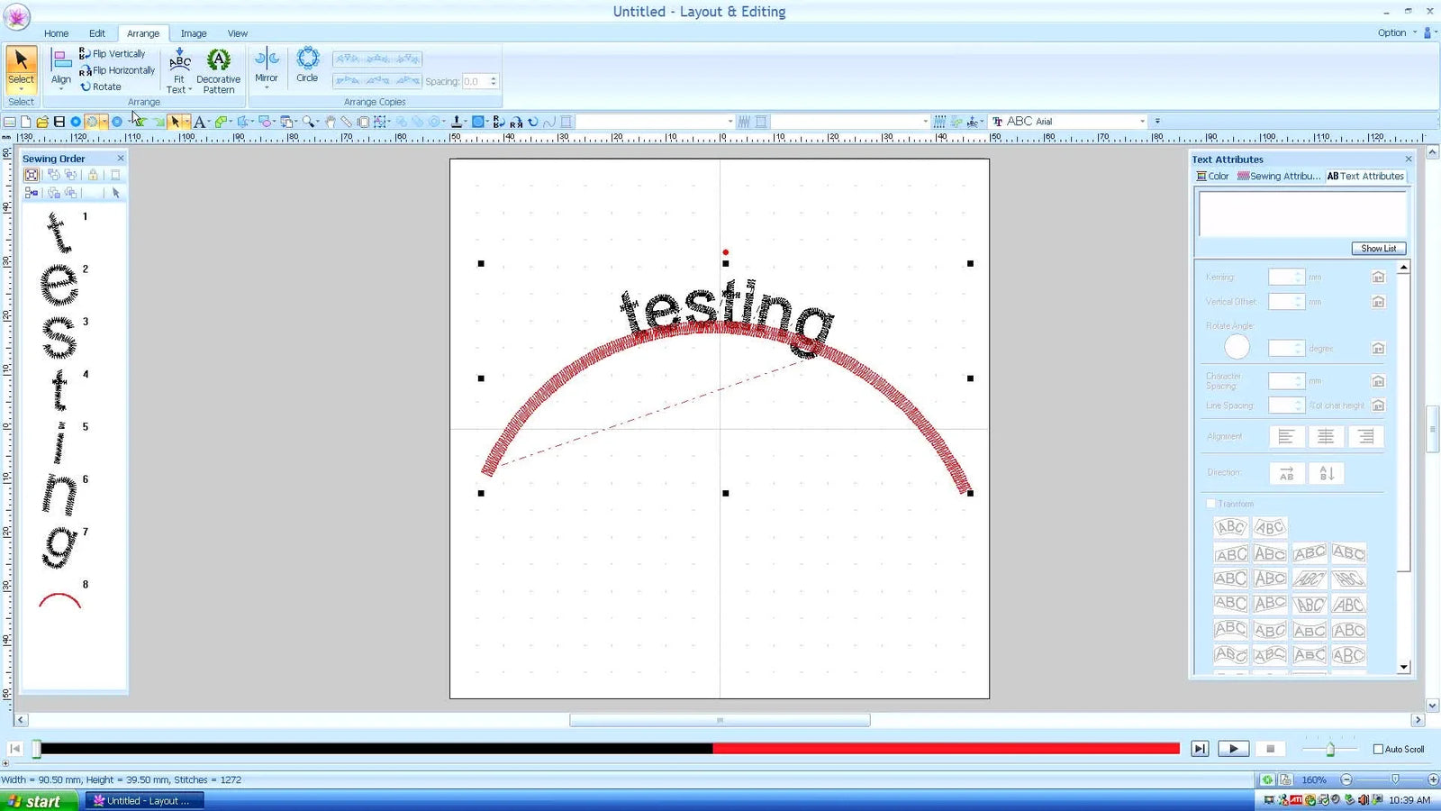Fit Text to a Path in Brother PE-Design: Curved Lettering That Actually Stitches Clean (Without the “Mystery Line”)
