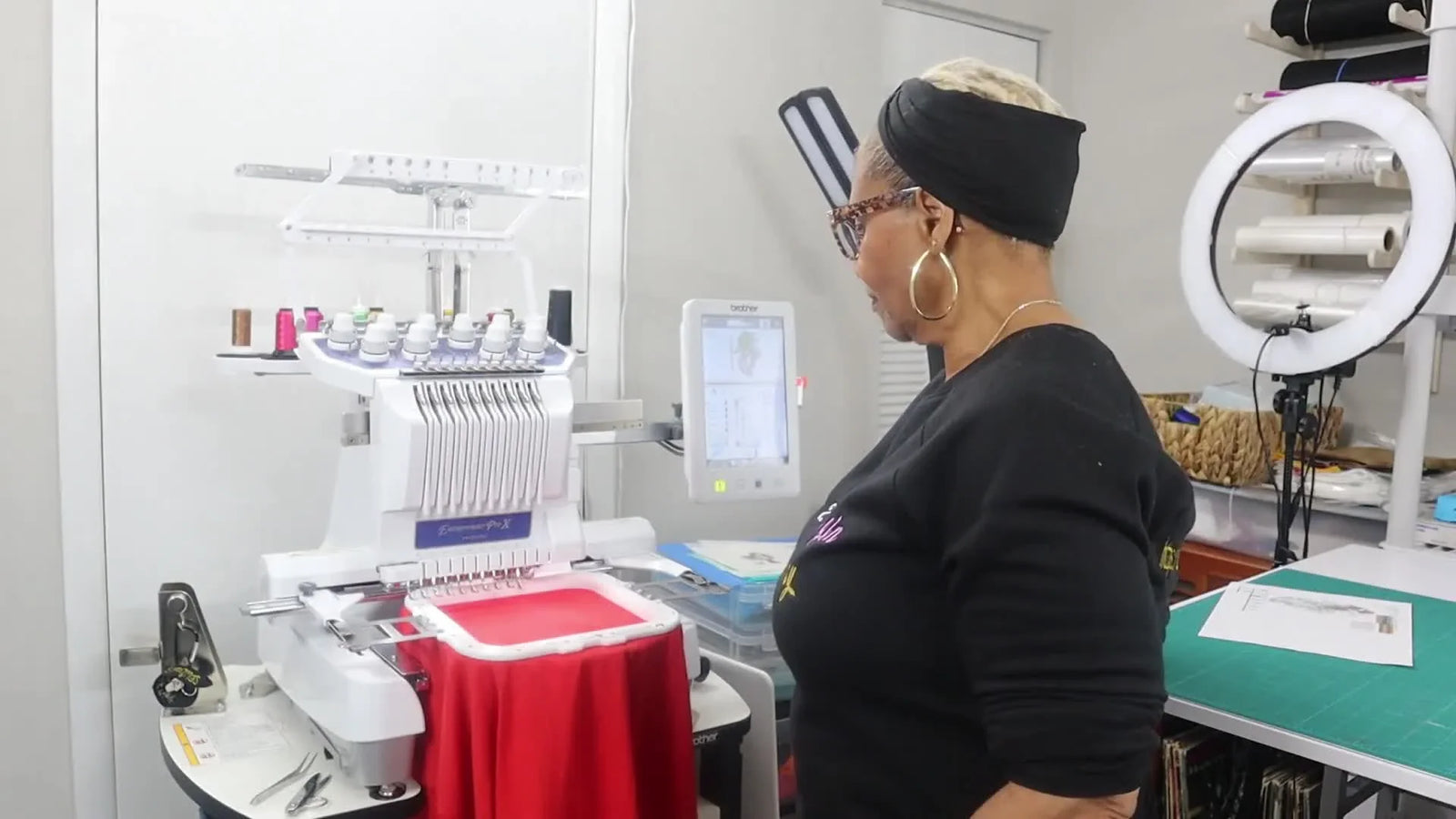 Two Red T-Shirts on a Brother PR: The Real-World Workflow That Saves You 24 Minutes (and the Hooping Mistakes That Steal It Back)