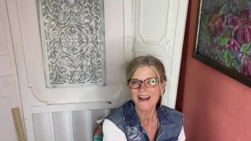 DIY Watercolor Fabric Art: Stamping with IOD Designs