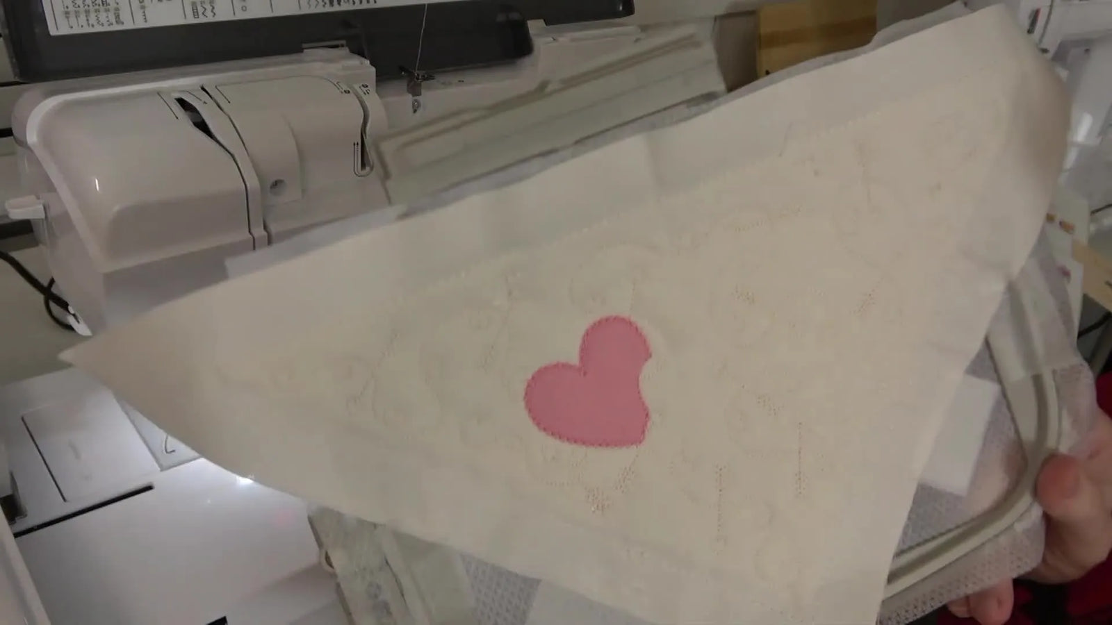 Clean Vinyl Hearts on a Brother NQ3700D: The Floating Method, Needle +/- Skips, and the “No-Regrets” Trim Check