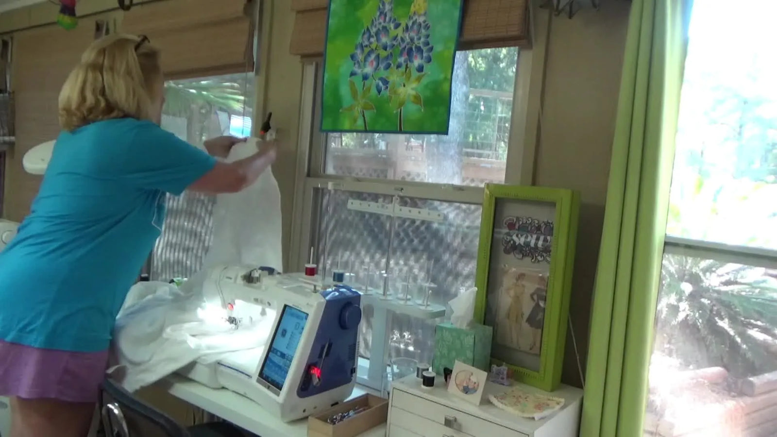 No More Hoop Drag: How to Monogram a Bulky Terry Spa Robe on a Brother Quattro (Without Distortion or Hoop Burn)