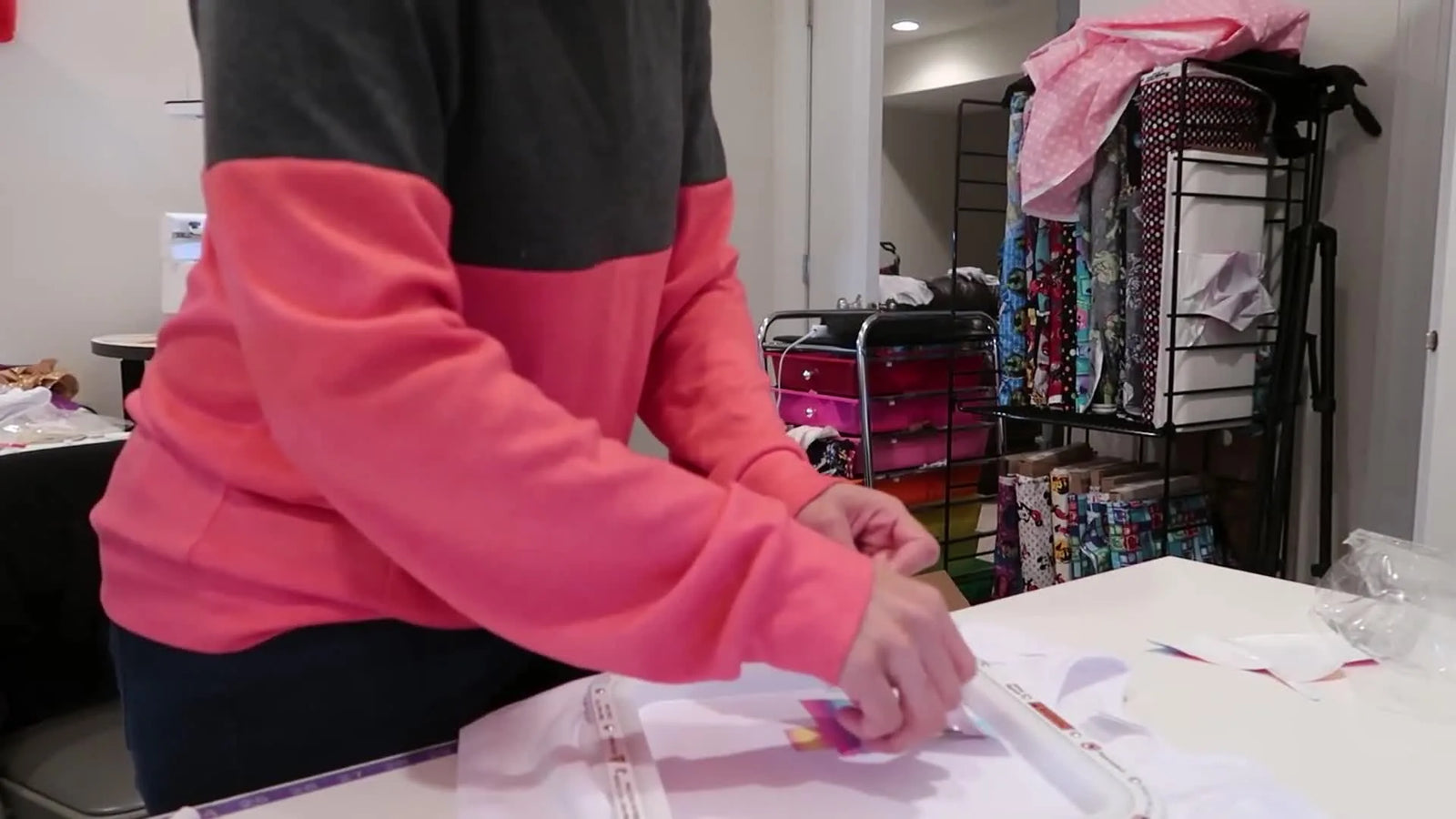 The Midnight T-Shirt Rush: Faster Hooping on a HoopMaster Station + the Glitter HTV Appliqué Trick That Saves Real Hours