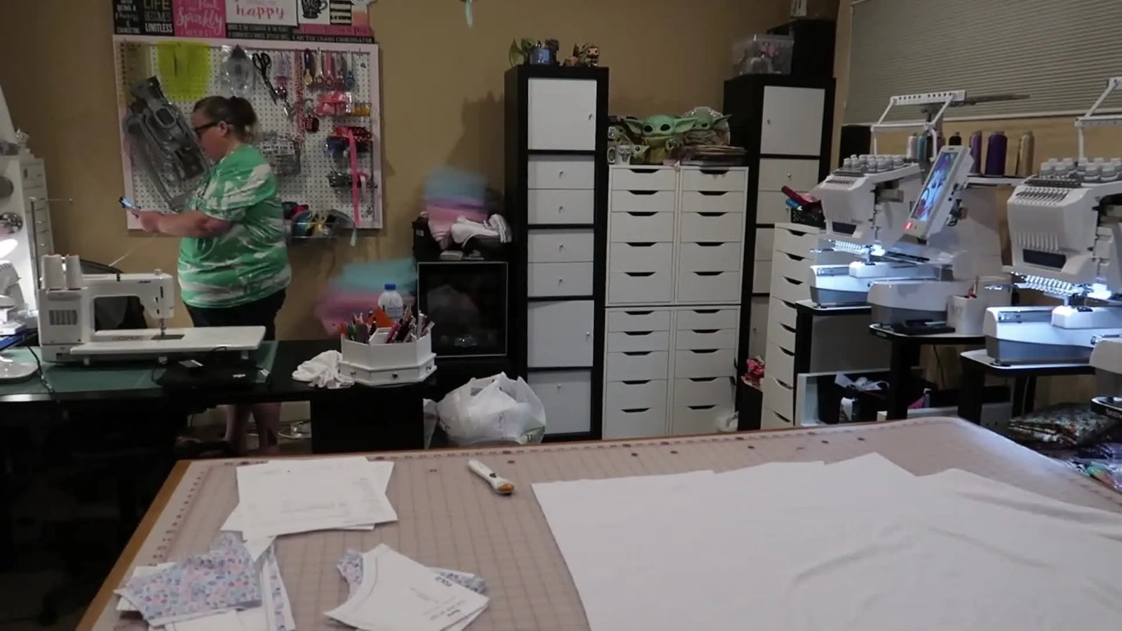 From Fabric to Finish: Cutting, Hooping, and Appliqué on Onesies