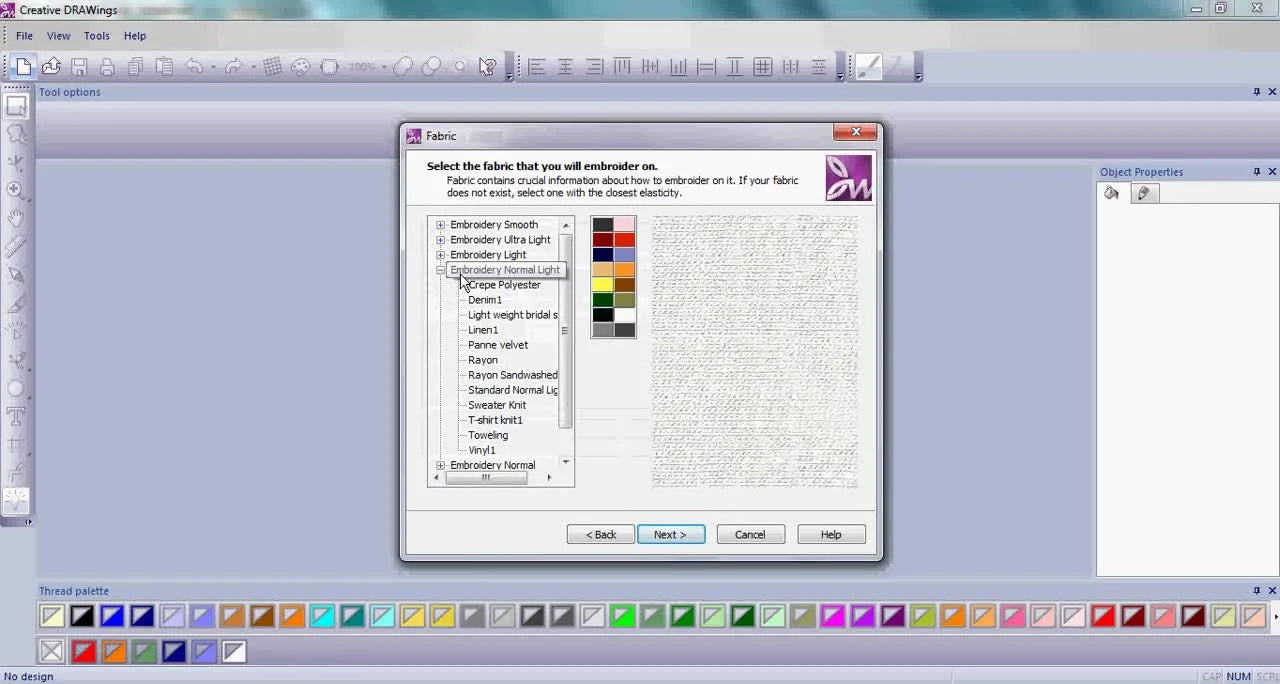 Creative DRAWings Snowman Outline Fix: Import the Design, Pick “T-shirt Knit 1,” and Make That Border Actually Show Up