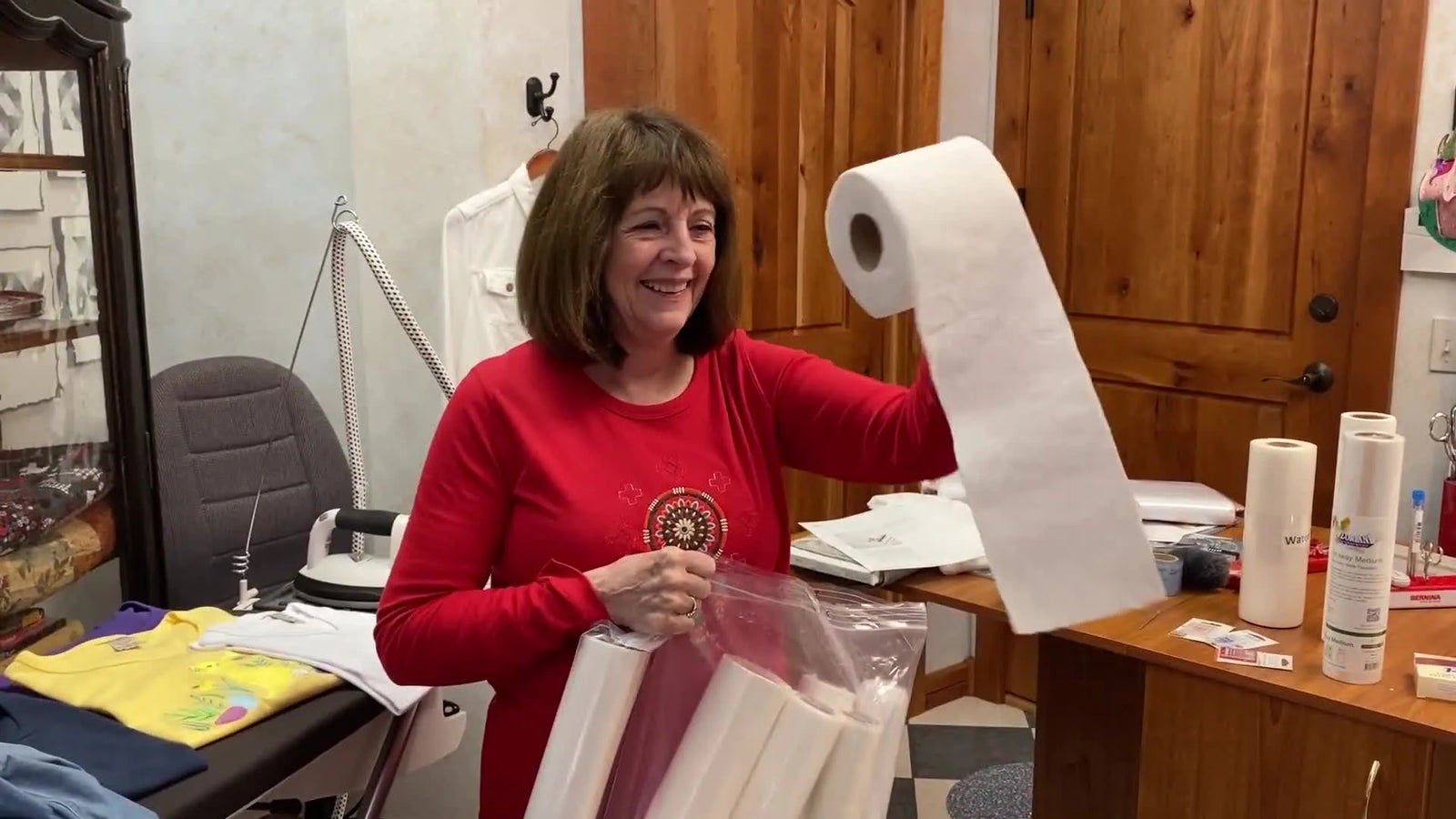 Embroidering Toilet Paper on a Baby Lock Valiant (4x4 Hoop) Without a Mess: Floating, Stabilizer Choices, and the Finishing Touches That Make It Gift-Ready