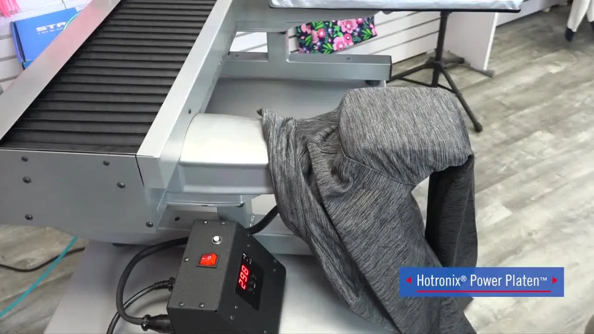 How to Apply Dimensional Logos with the Hotronix® Power Platen™