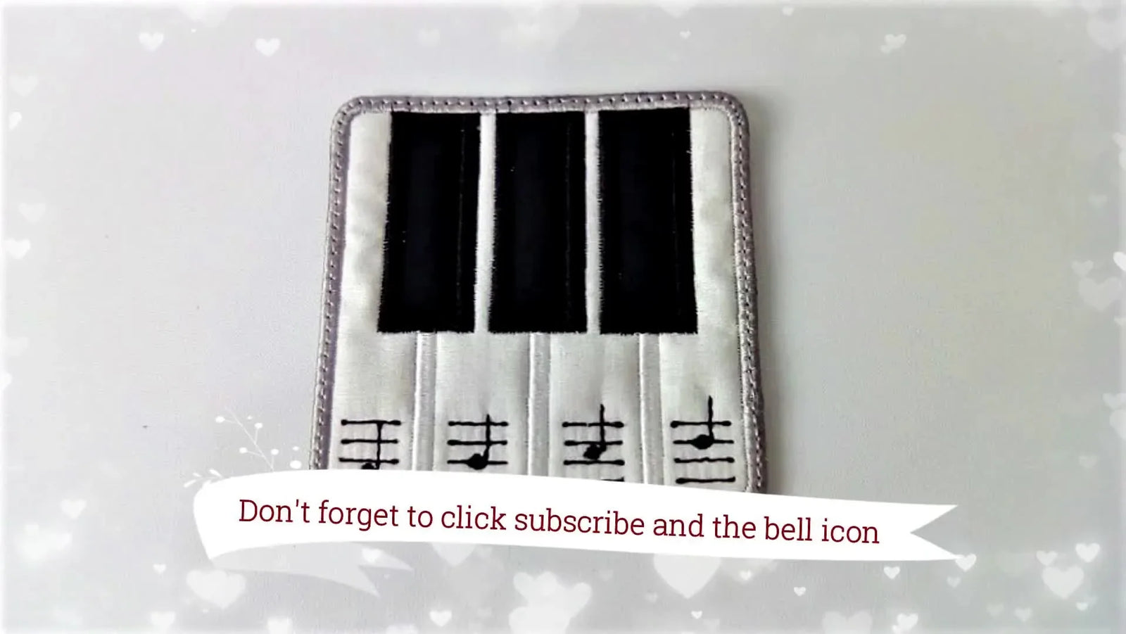 ITH Piano Coaster on a 4x4 Hoop: The Clean Appliqué Workflow That Stops Fraying, Bulk, and “Why Won’t This Stay Put?”