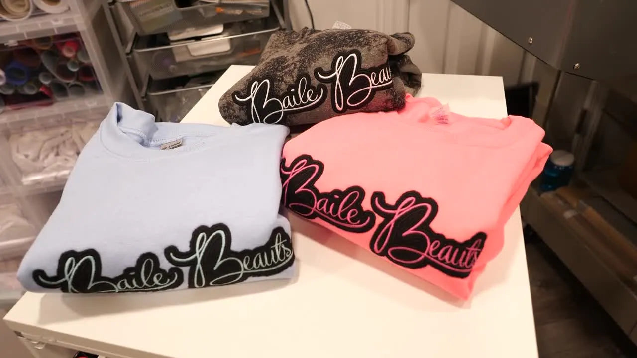 Ricoma EM1010 Appliqué on Tie-Dye Sweatshirts: The “Frame Out” Workflow That Saves Jobs (and Prevents Ruined Placement)