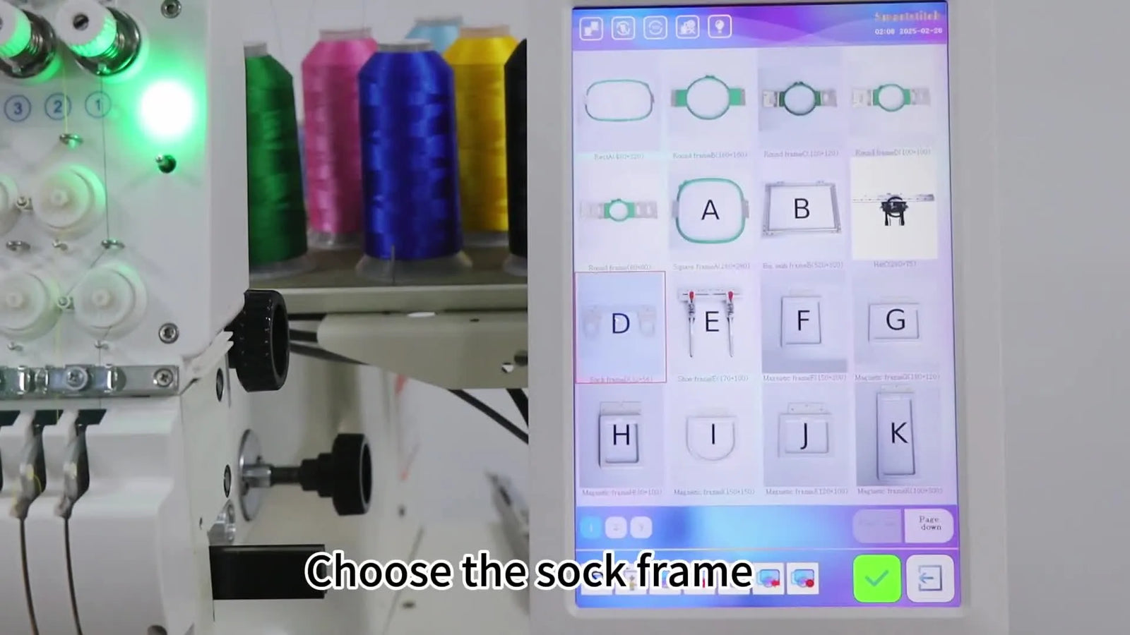 Sock Embroidery on the Smartstitch S1501: The 6th-Hole Mount, the Hidden Settings, and a Hooping Workflow That Actually Holds