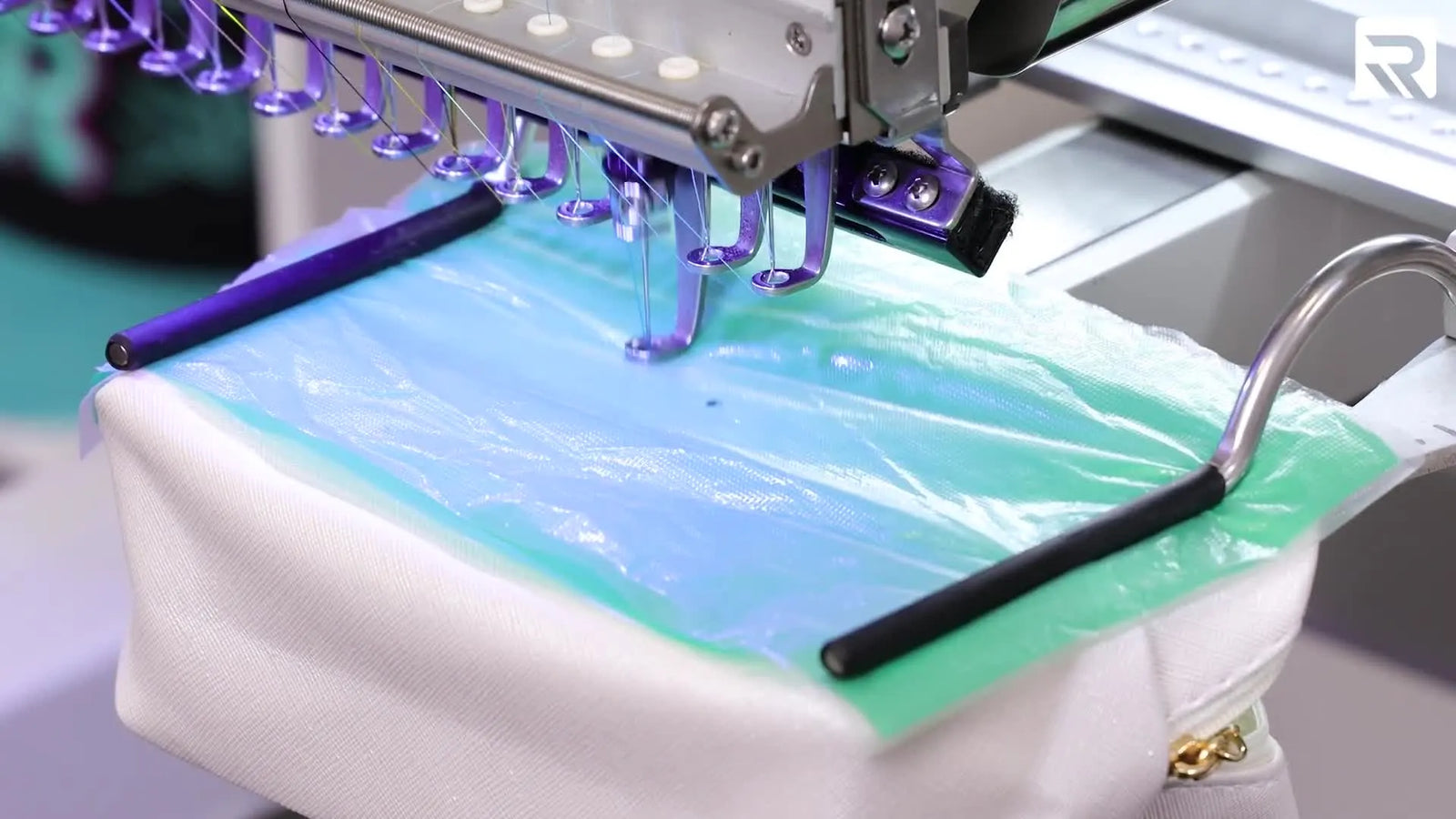 Monogramming a Faux Leather Cosmetic Bag Without Ruining It: The Clamp-Frame Workflow Pros Use