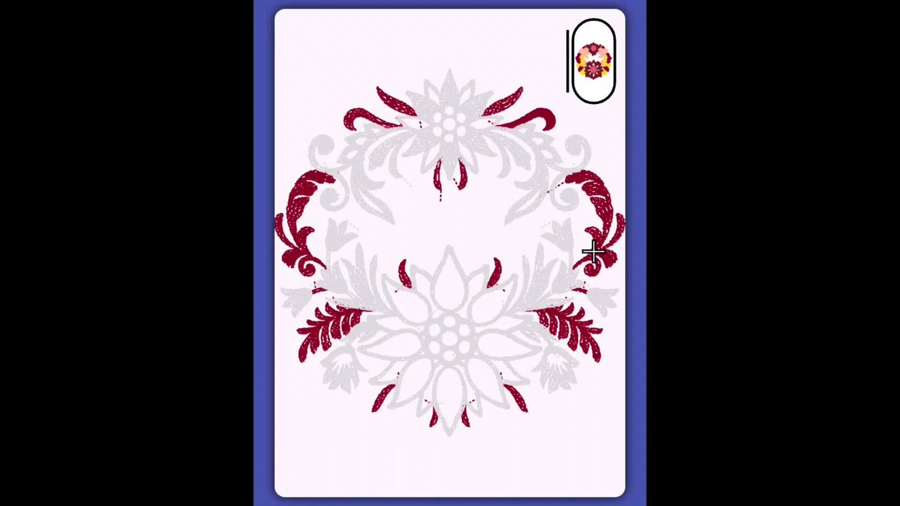 An iPad running the Bernina Stitchout App monitors the Bernina 790 Pro stitching a floral design on a leather blank in the background.