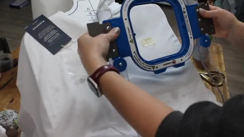 Stop Wasting Polos: A Repeatable Hoop Master Station + 5.5" Magnetic Hoop Workflow for Side-Chest Logos (Even on 3XL)
