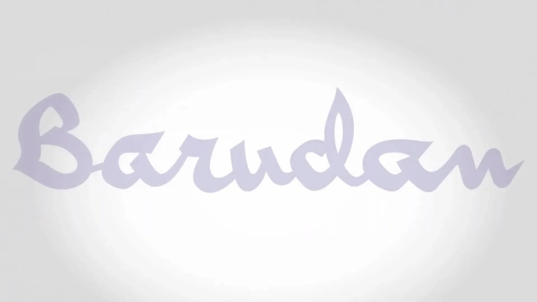 Barudan embroidery machine stitching with an overlay text explaining the Float function.