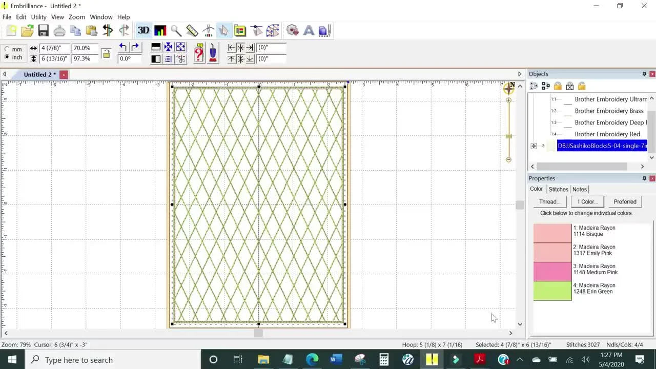 Merge, Resize, and Re-Order Like a Pro: Embrilliance Essentials Tricks for a 5x7 ITH Mug Rug That Actually Stitches Clean