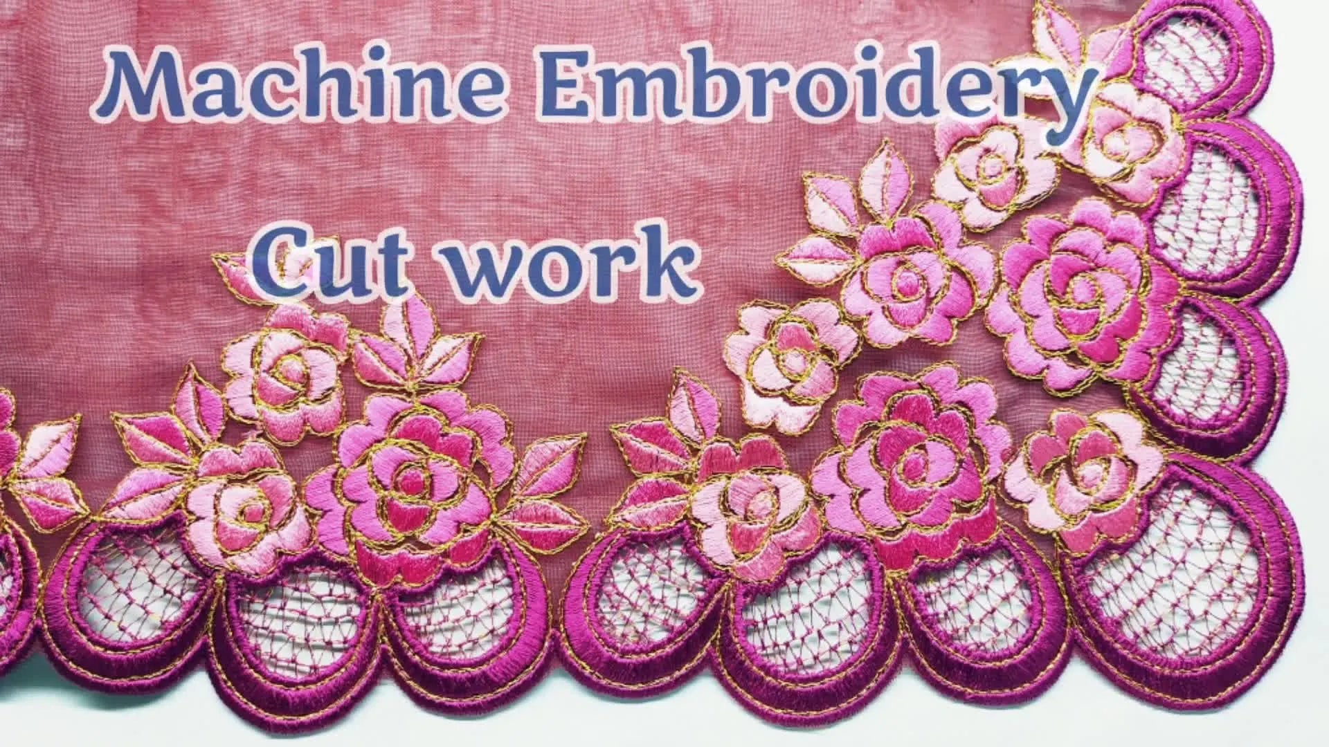 Mastering Machine Embroidery Cutwork: A Step-by-Step Floral Tutorial ...
