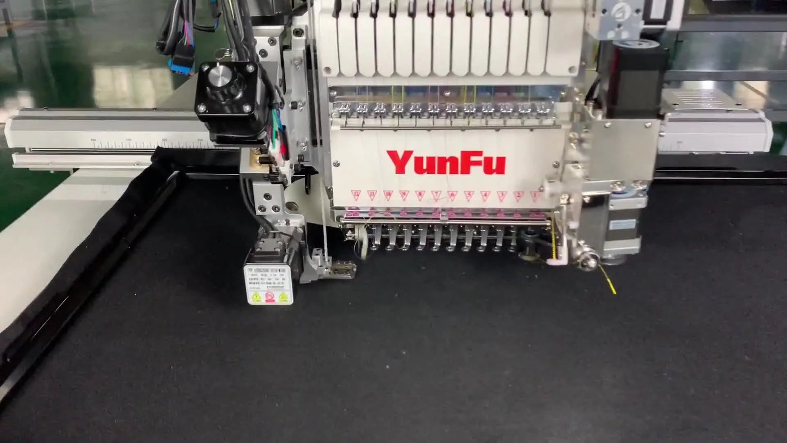 Beads on Needle 12, Cording on Needle 1: Running a YunFu 500×800 Single-Head Machine Without Jams, Misalignment, or Ugly Tails