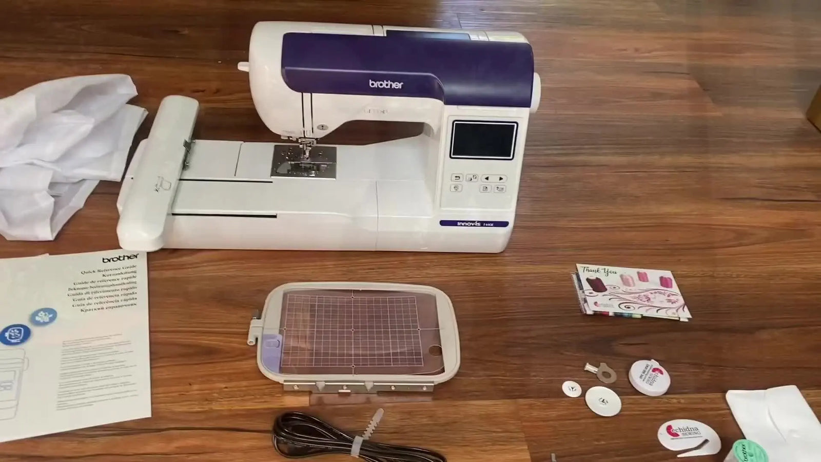Brother Innov-is F440E Unboxing, Setup Mindset, and the Hooping Reality Check (Before You Stitch Your First Kids’ Logo)