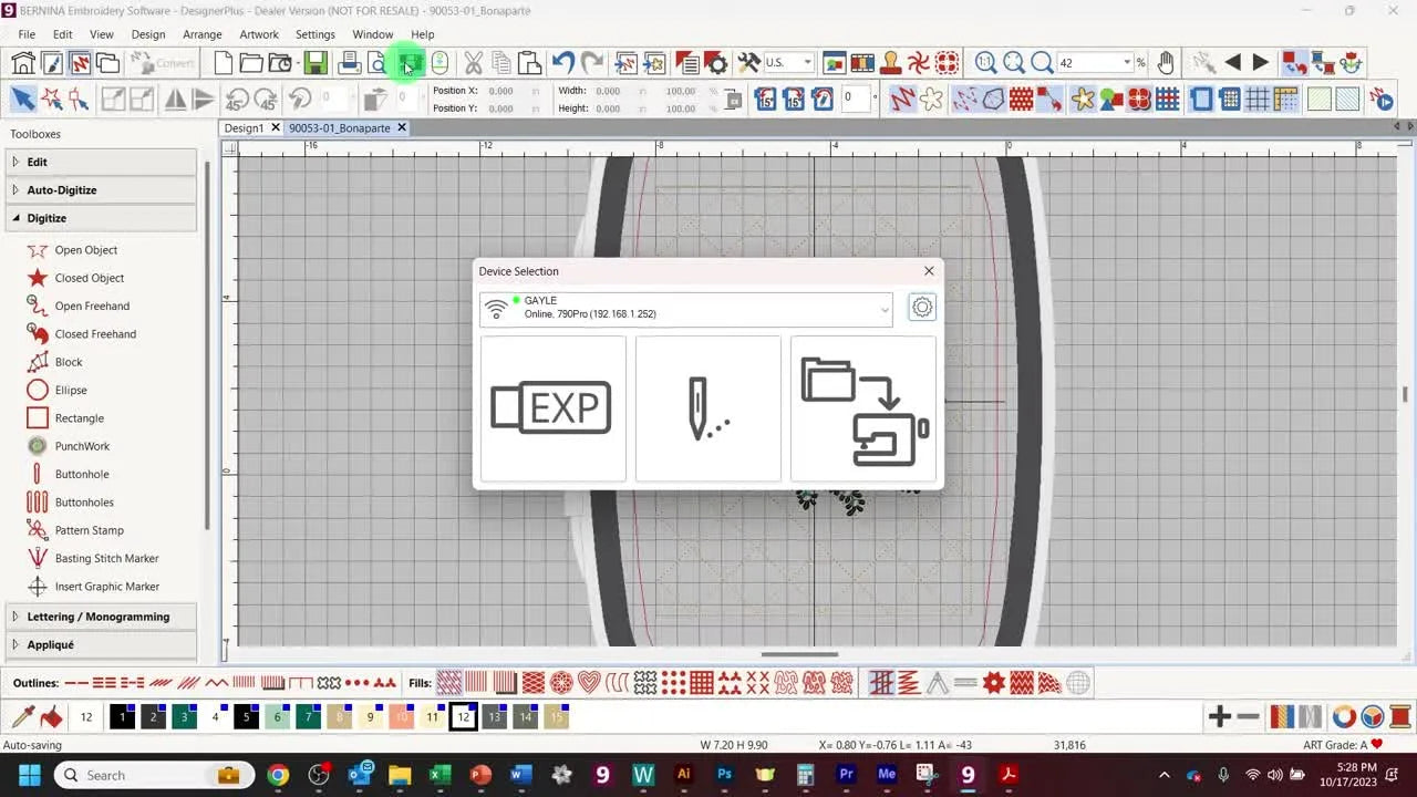 Design Transfer: WiFi & USB Setup for Bernina 790 PRO & Older Models