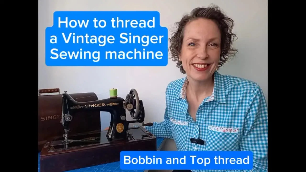 Threading a Vintage Singer Sewing Machine: Complete Step-by-Step Guide ...