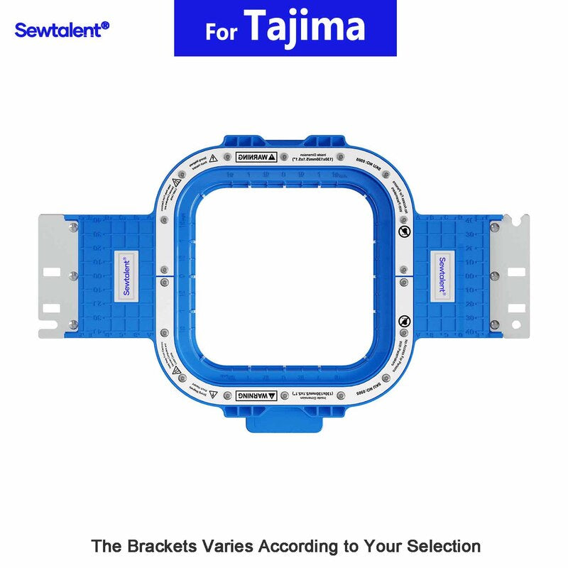 Sewtalent Magnetischer Stickrahmen 130×130 mm 5.1×5.1" für Tajima Stickmaschinen– Industrieller Stickrahmen für Stickmaschinen