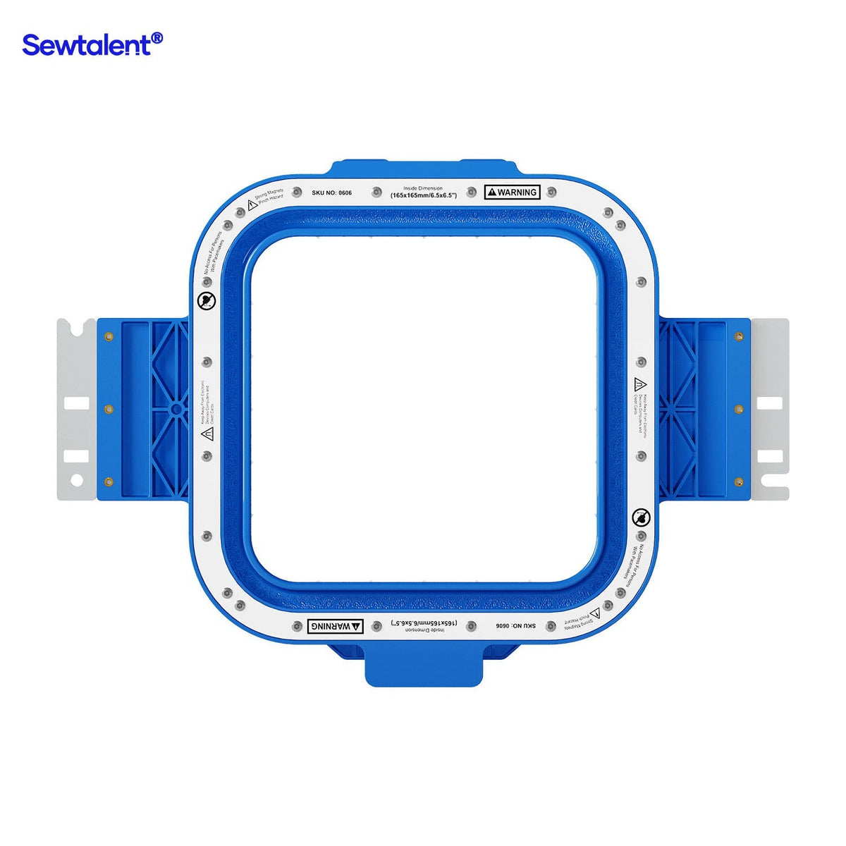 Magnetic embroidery hoop and embroidery hooping station for sale