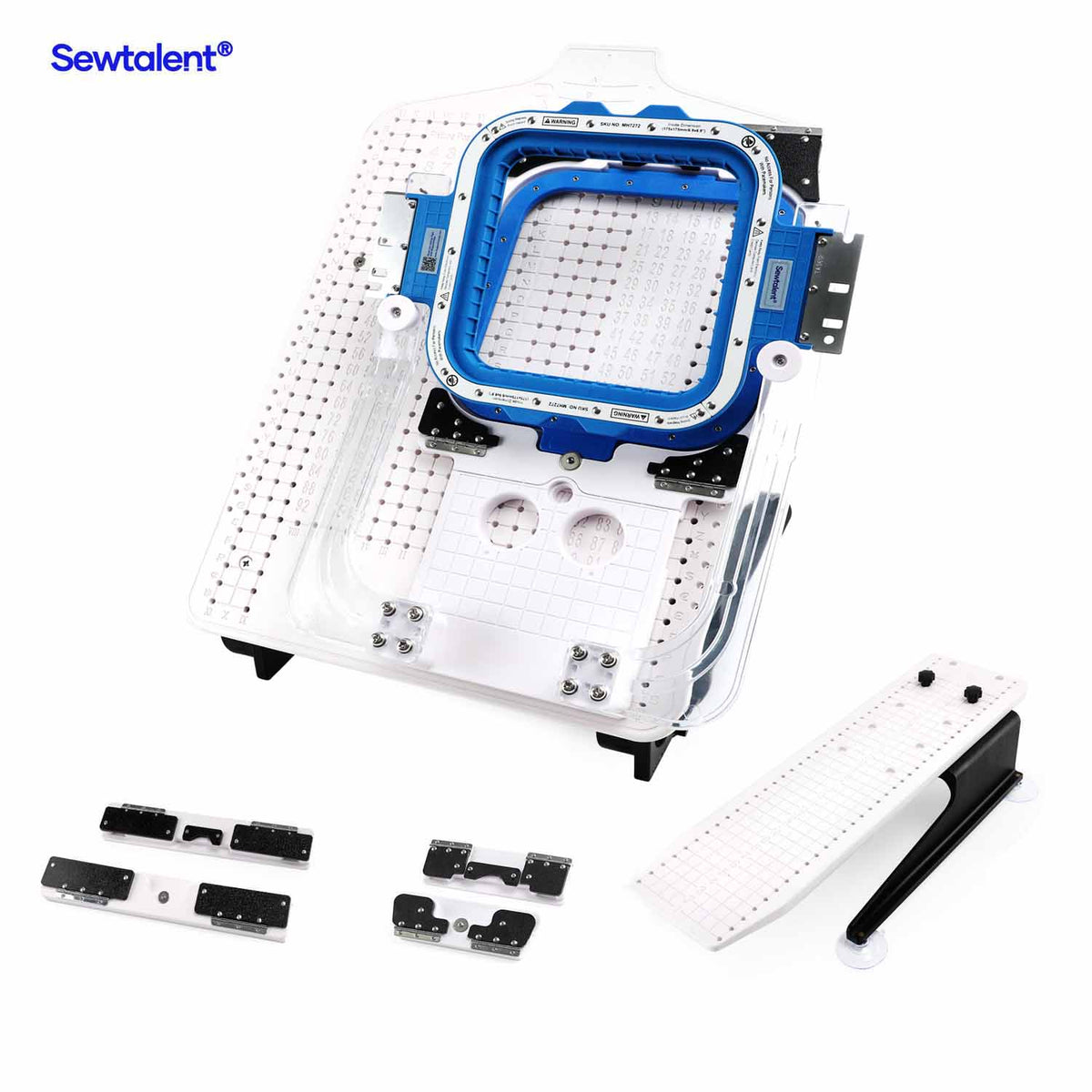 Magnetic embroidery hoop and embroidery hooping station for sale