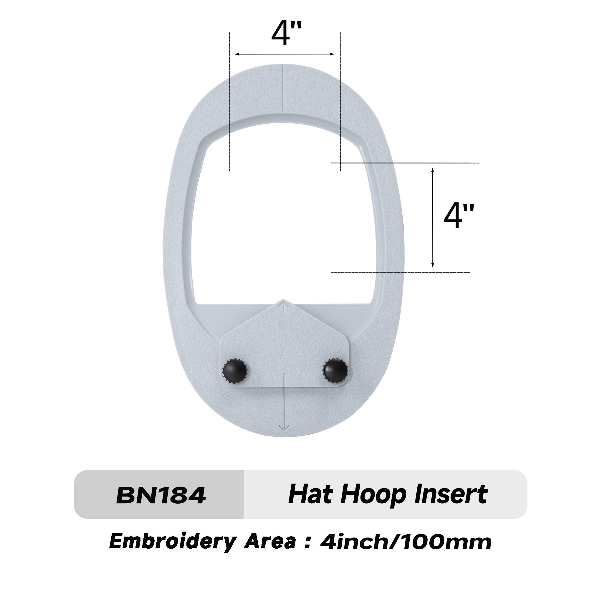 Hoop 'n' Buddyz Hat Hoop Insert for Bernina B990 B790 B780 B770 etc Em ...