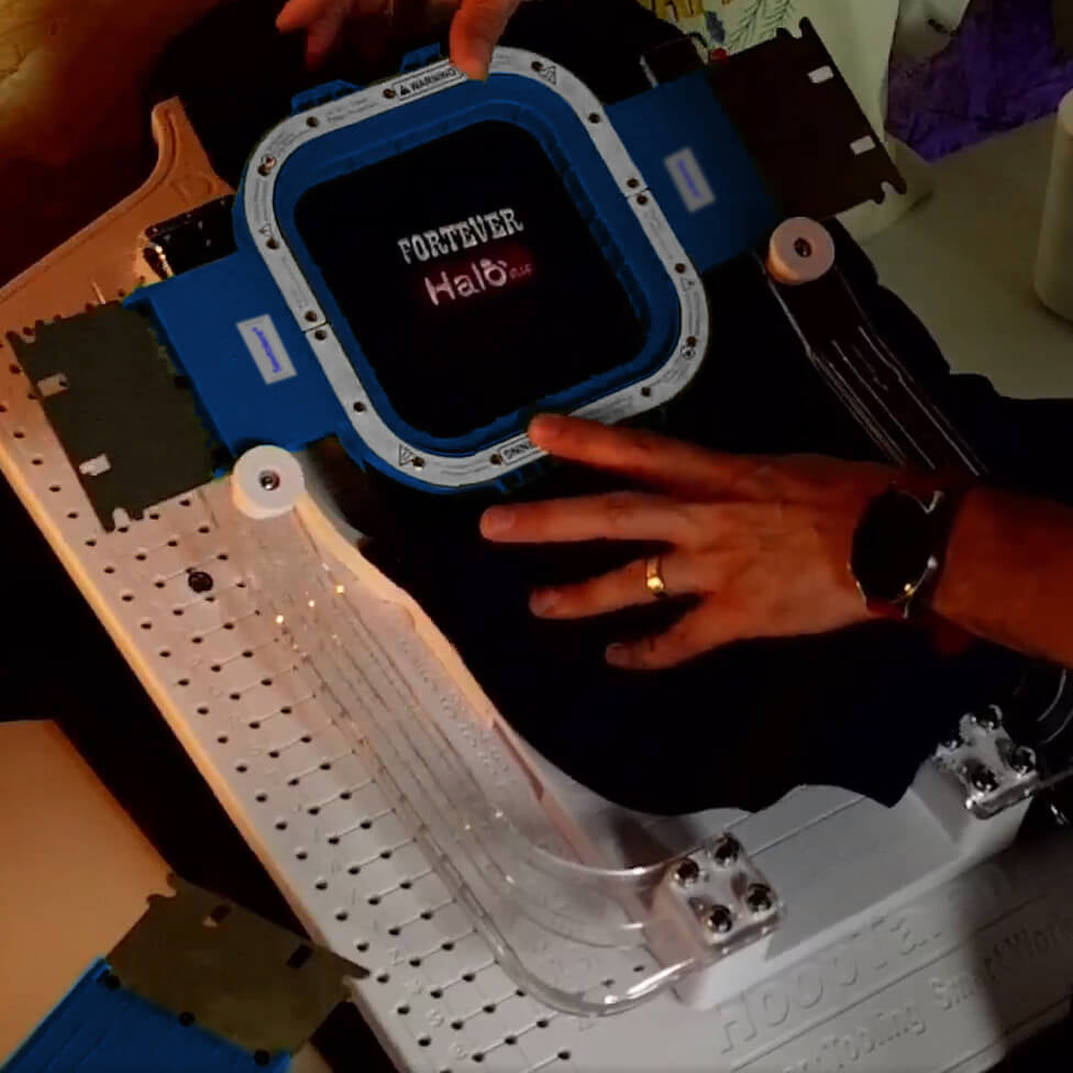 Magnetic Hoops fit for Fortever Halo 100 Halo X Embroidery Machine Model Only