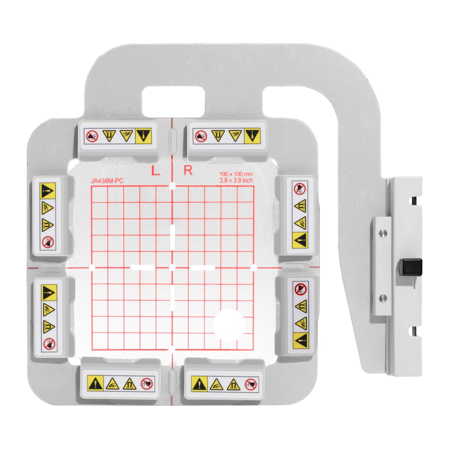 Magnetischer Stickrahmen (Langstabmagnete) für die Stickmaschine Janome 550E