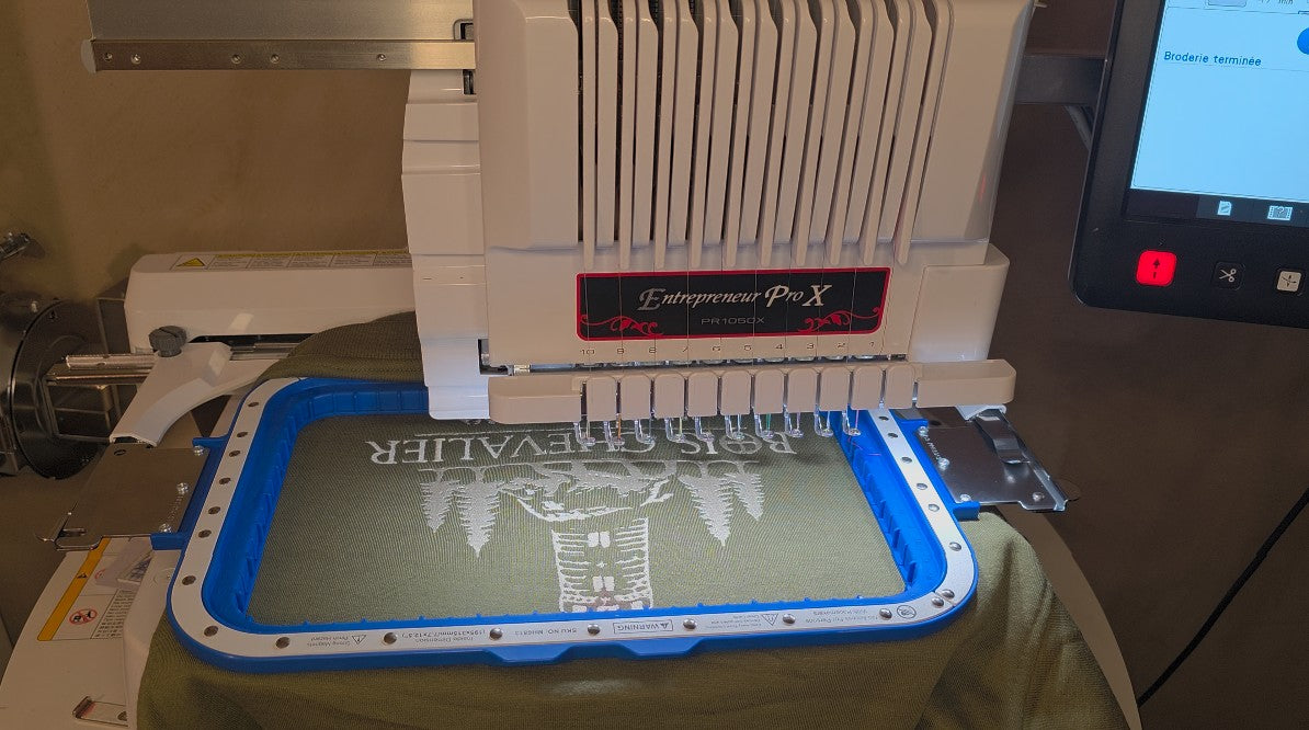 Sewtalent Magnetic Hoop 7.7″x12.5″ | 195x315mm for Brother PR1X PR600 PR620 PR650 PR655 PR670E PR680W PR1000E PR1050X PR1055X PR1060W Embroidery Machines