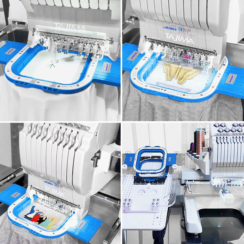 Sewtalent Magnetic Hoops Only for Juki Tajima SAI S0801C 8 Needle embroidery machine