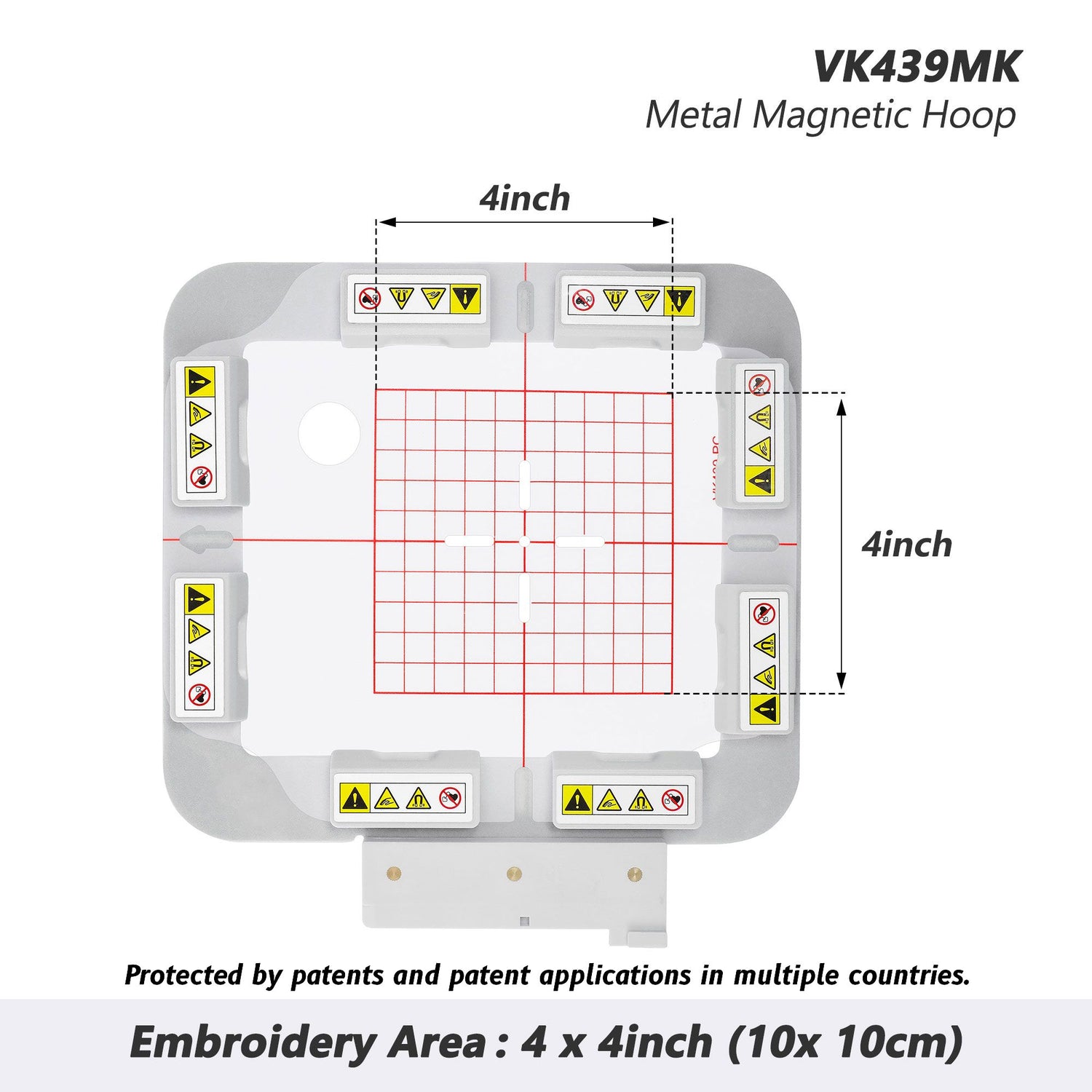 Magnetischer Rahmen für Brother XV8500D XE1 XP1 usw. Babylock Destiny Solaris Stickmaschine