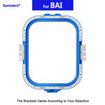 Magnetic embroidery hoop for BAI embroidery machines