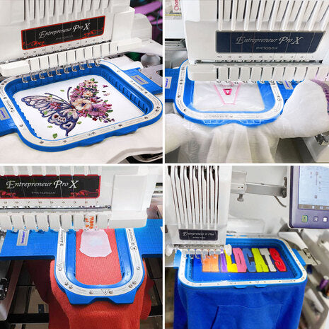 Magnetic embroidery hoop and embroidery hooping station for sale