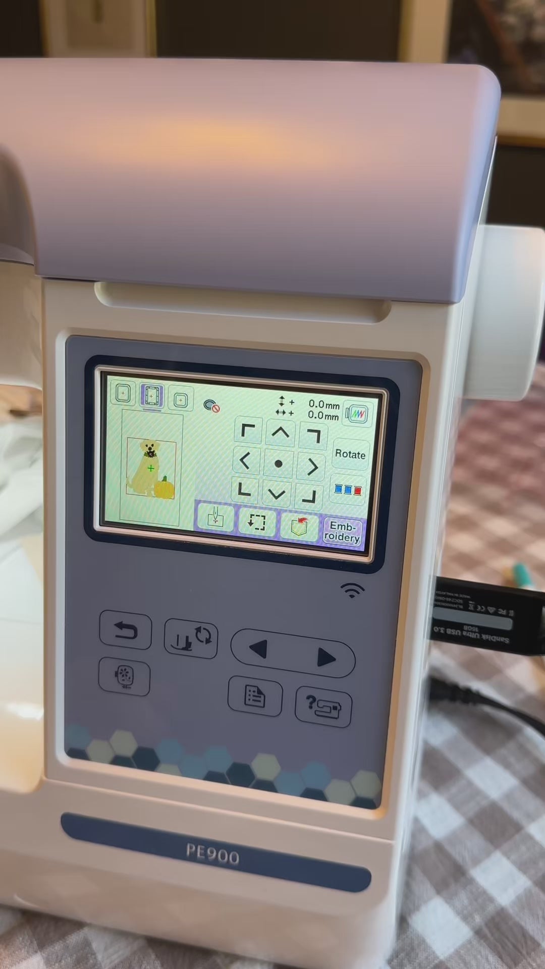 Magnetischer Stickrahmen (Langstabmagnete) für Brother PE900 SE2000 PE800 SE1900 usw. Innov-is Stickmaschine