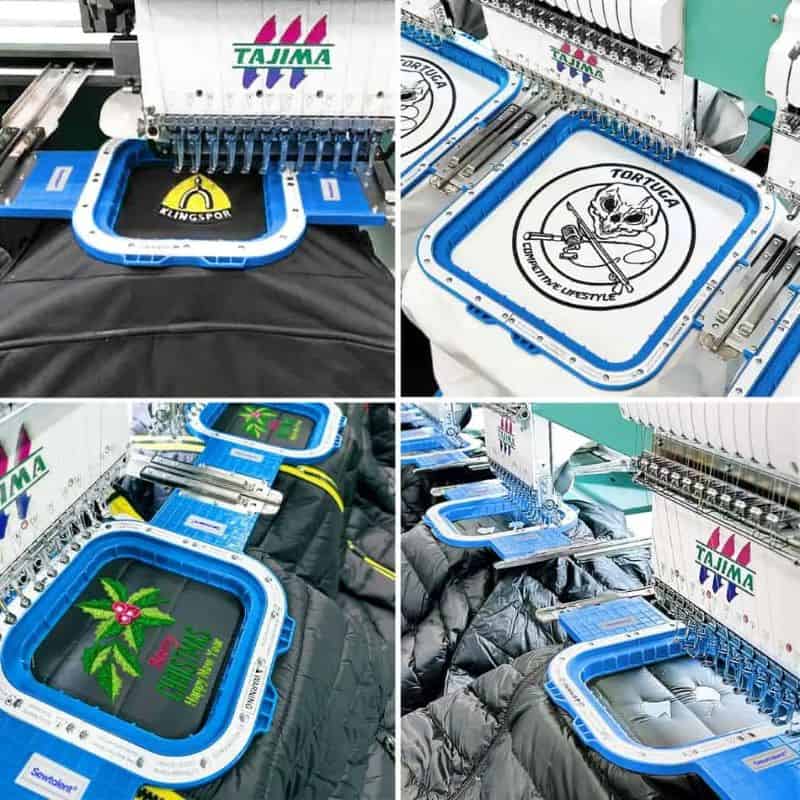 Magnetic embroidery hoop and embroidery hooping station for sale